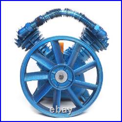 V Style 2-Cylinder Air Compressor Pump Motor Head Double Stage 175psi 5.5HP 4KW