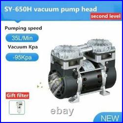 Vacuum Pump 220V Oil-Free Silent Laboratory Negative Pressure Electric Air Pump