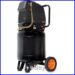 Vertical Air Compressor Oil Free Workshop Garage Professional Home 10-Gallon