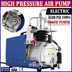 YONGHENG 110V 30MPa Electric Air Compressor Pump High Pressure Auto Shutdown