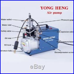 YONG HENG110V 30MPa 4500PSI Air Compressor Pump PCP Electric High Pressure Rifle