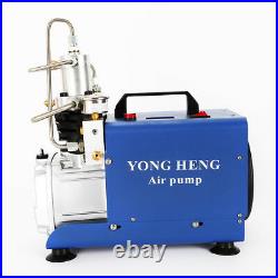 YONG HENG 30MPA Air Compressor Pump PCP Electric 4500PSI High Pressure Auto Stop