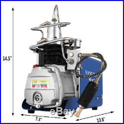 YONG HENG 30MPa Air Compressor Pump PCP Electric 4500PSI High Pressure 110V USA