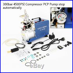 YONG HENG 30MPa Air Compressor Pump PCP Electric 4500PSI High Pressure Auto Shut