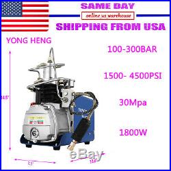 thumbnail image 2 of Yong Heng 30MPA 4500PSI High Pressure Air Compressor - Electric PCP Airgun Pump, 110V, Water Cooled, 1.8KW 2 of 3