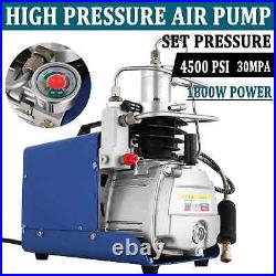 YONG HENG 30Mpa Auto Shut Air Compressor Pump 4500PSI High Pressure PCP 110V