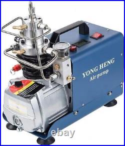 YONG HENG 30Mpa Auto Shut Air Compressor Pump 4500PSI High Pressure PCP 110V