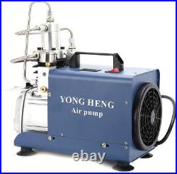 YONG HENG 30Mpa Auto Shut Air Compressor Pump 4500PSI High Pressure PCP 110V