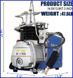 YONG HENG 4500PSI 30Mpa High Pressure PCP Air Compressor Pump Rifle Airgun Scuba