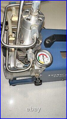 YONG HENG AutoShut Air Compressor Pump 30Mpa 110V Electric Air Pump PCP 4500PSI