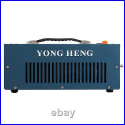 YONG HENG Portable 4500PSI High Pressure PCP Air Compressor Auto-Stop DC12V/110V