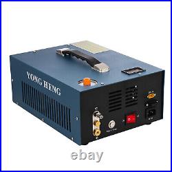 YONG HENG Portable PCP Air Compressor Auto-Stop 4500PSI High Pressure DC12V/110V