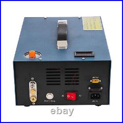 YONG HENG Portable PCP Air Compressor Auto-Stop 4500PSI High Pressure DC12V/110V