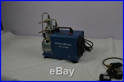 YONG HENG UPDATE -2 PCP 110V 30MPa Electric Air Compressor Pump Hardback