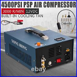 Yong Heng Portable PCP Air Compressor 30MPA Auto-stop DC12V/110V for Paintball